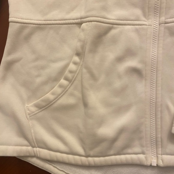 Skechers XL Women’s Full Zip Scuba CREAM NWOT - Picture 3 of 11